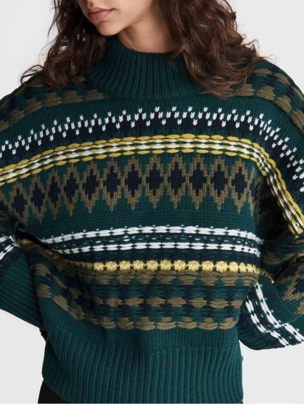 rag & bone willow wool fair isle Sweater